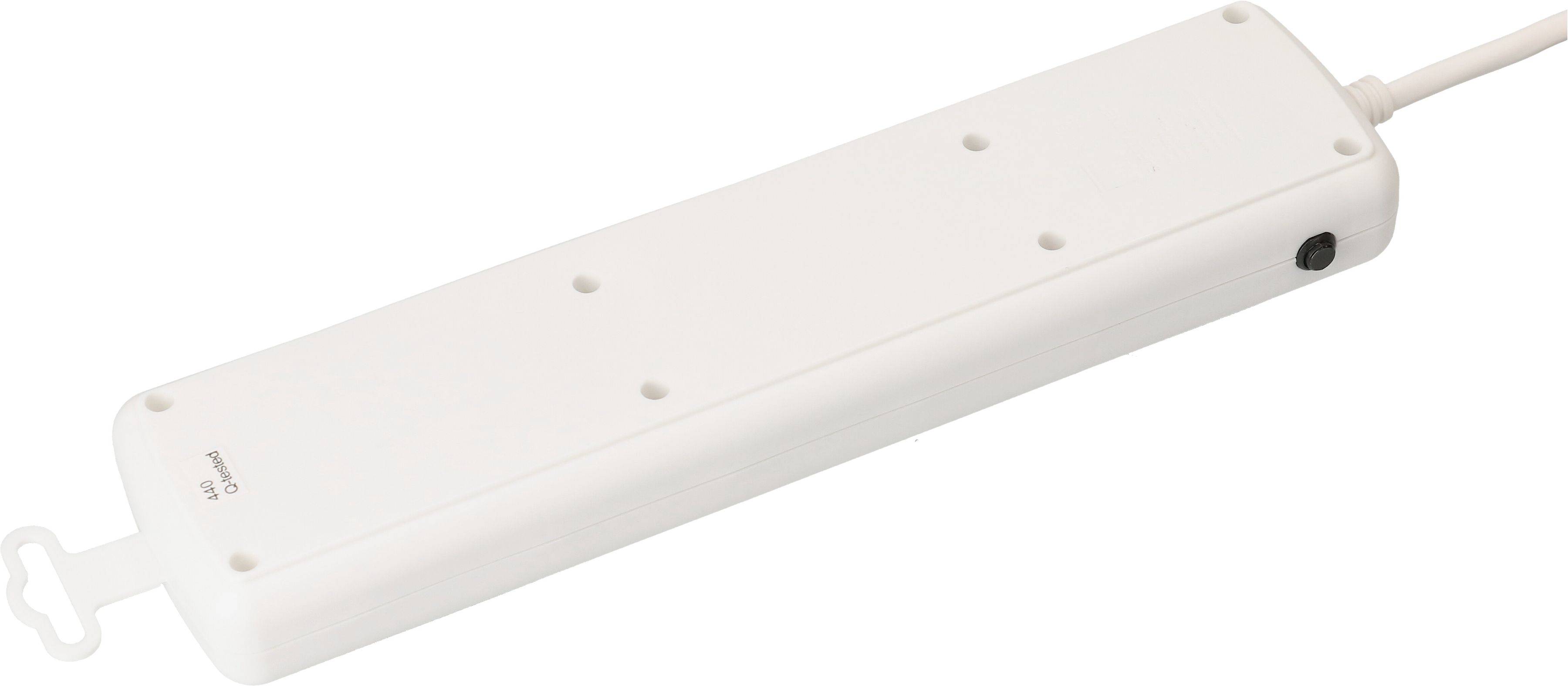 Steckdosenleiste Multi-Switch 5x Typ 13 BS weiss Schalter 1.5m