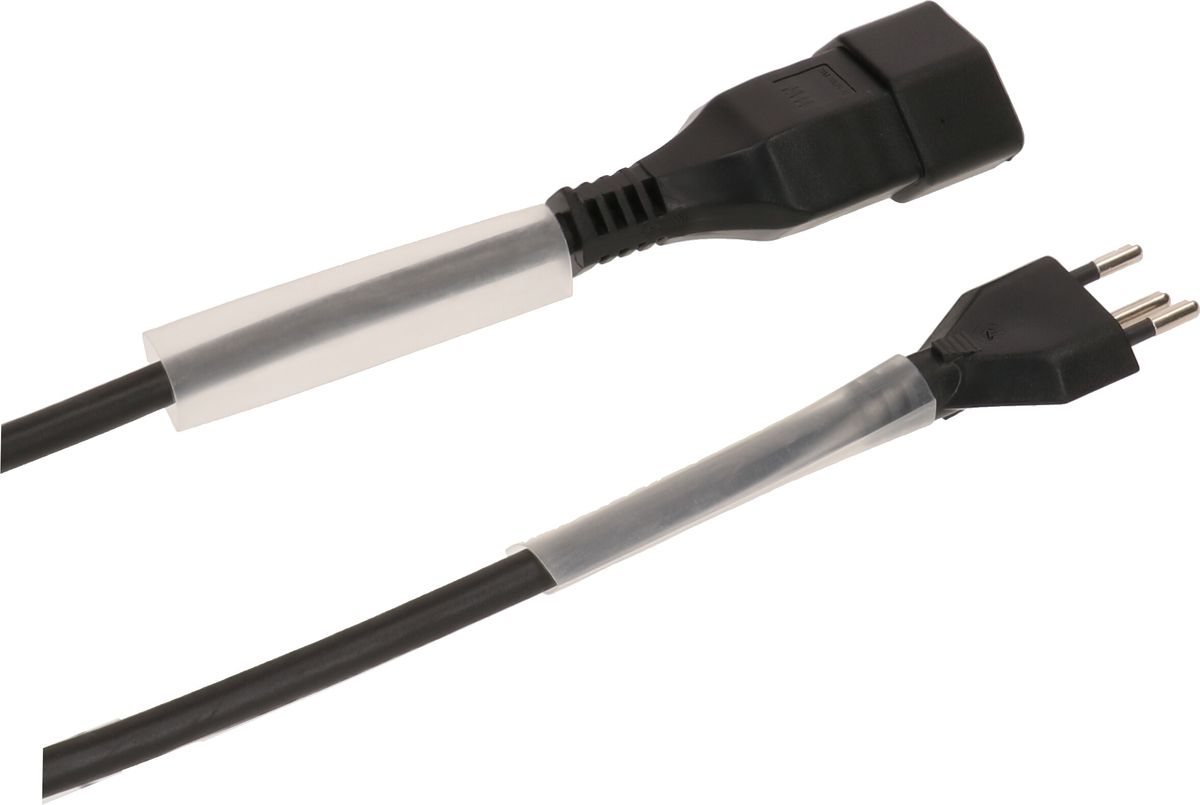 rallonge TD H05VV-F3G1.5 10m noir type 12 / type 13