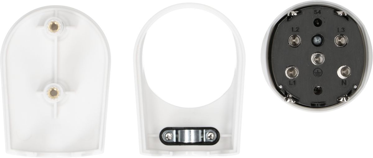 Fiche TH type 25 5-pôles blanc coudé