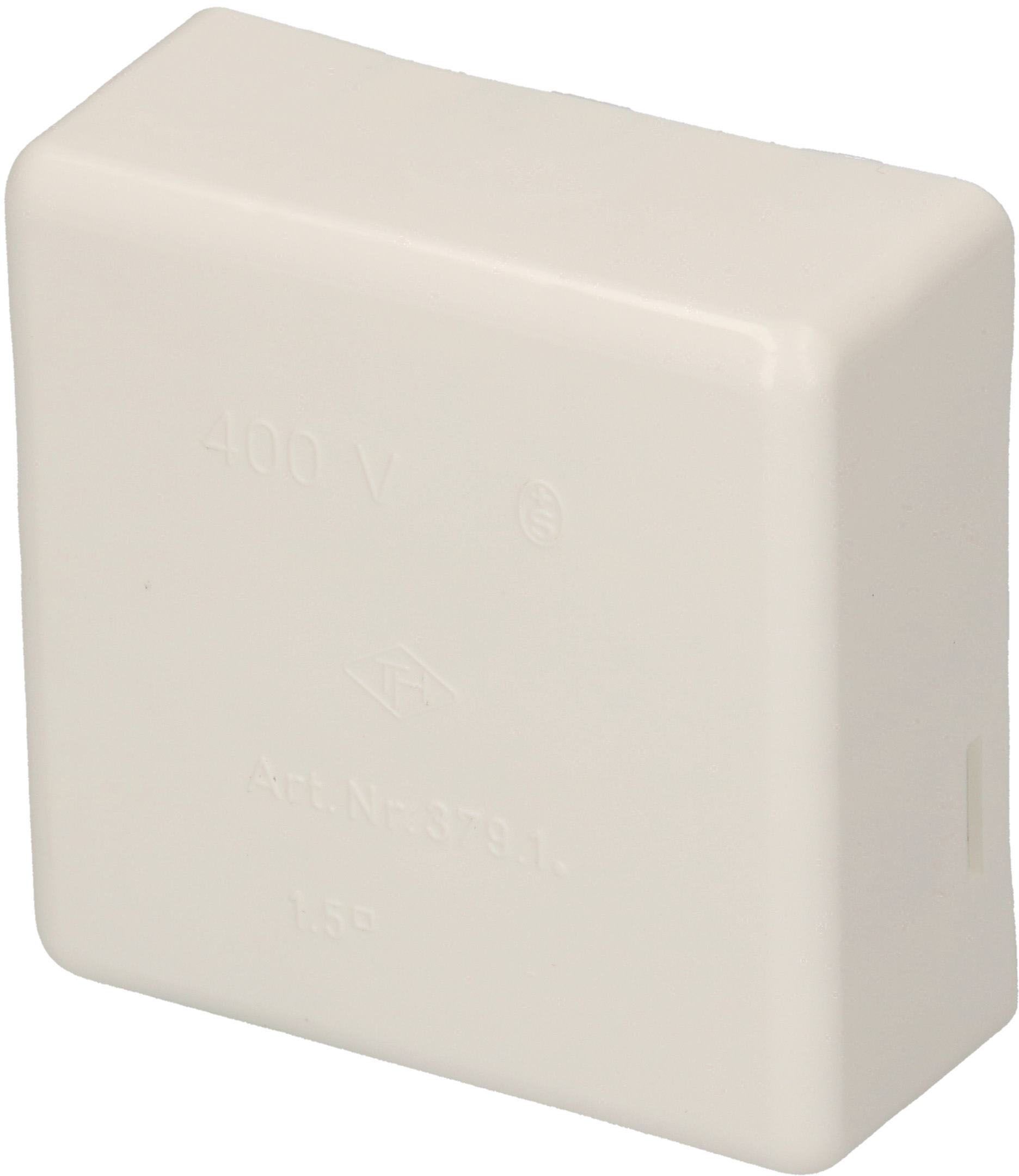 boîte de dérivation couvercle de rechan. 66x66x30mm AP TH 400V bc