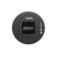 BIT bloc multiprise noir 1x HDMI
