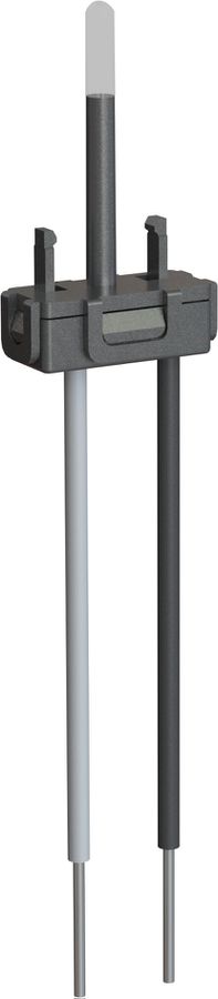 cartouche éclair. LED blanche pour interr./bouton et petite comb.