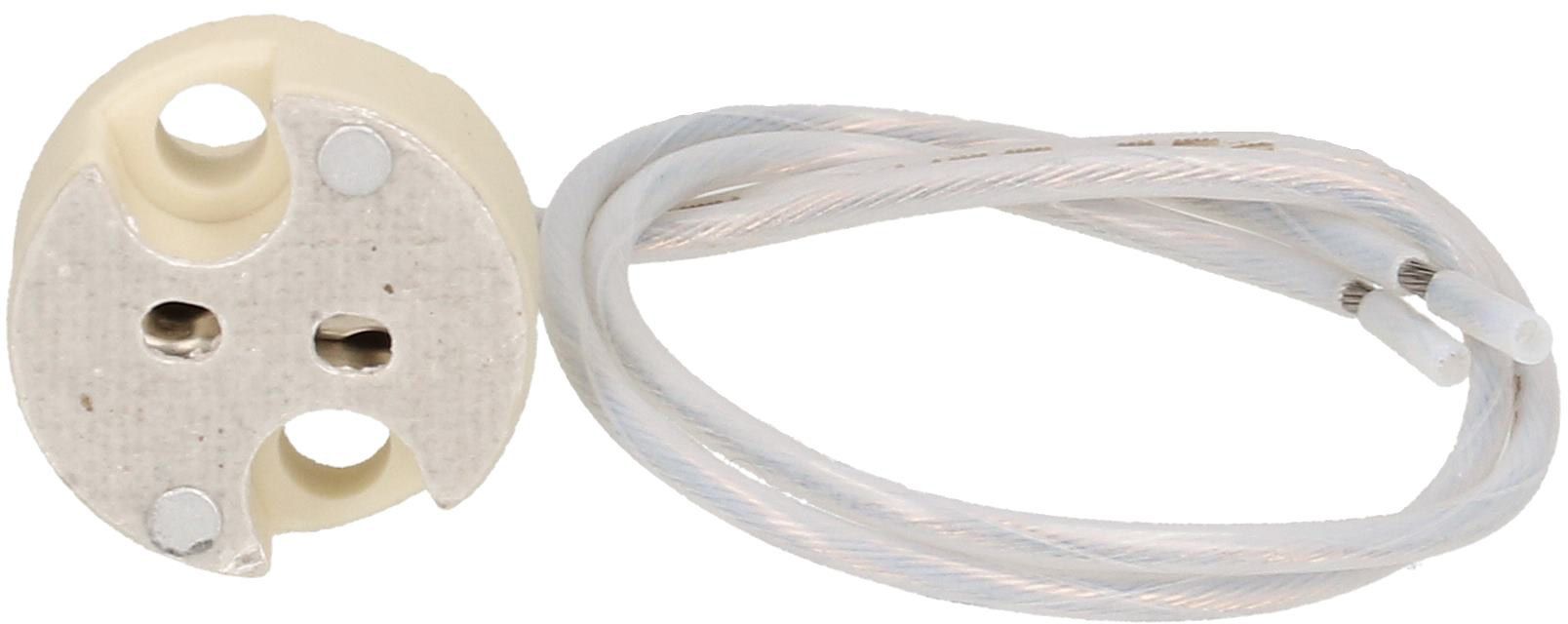 douille G4/G5.3/G6.35 fil souple PTFE 140mm