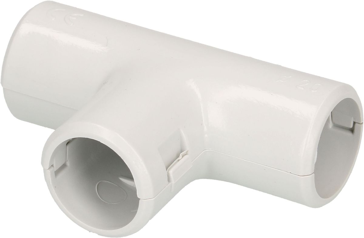 raccord T TIT M20 en 2 parties gris / 3 pièces