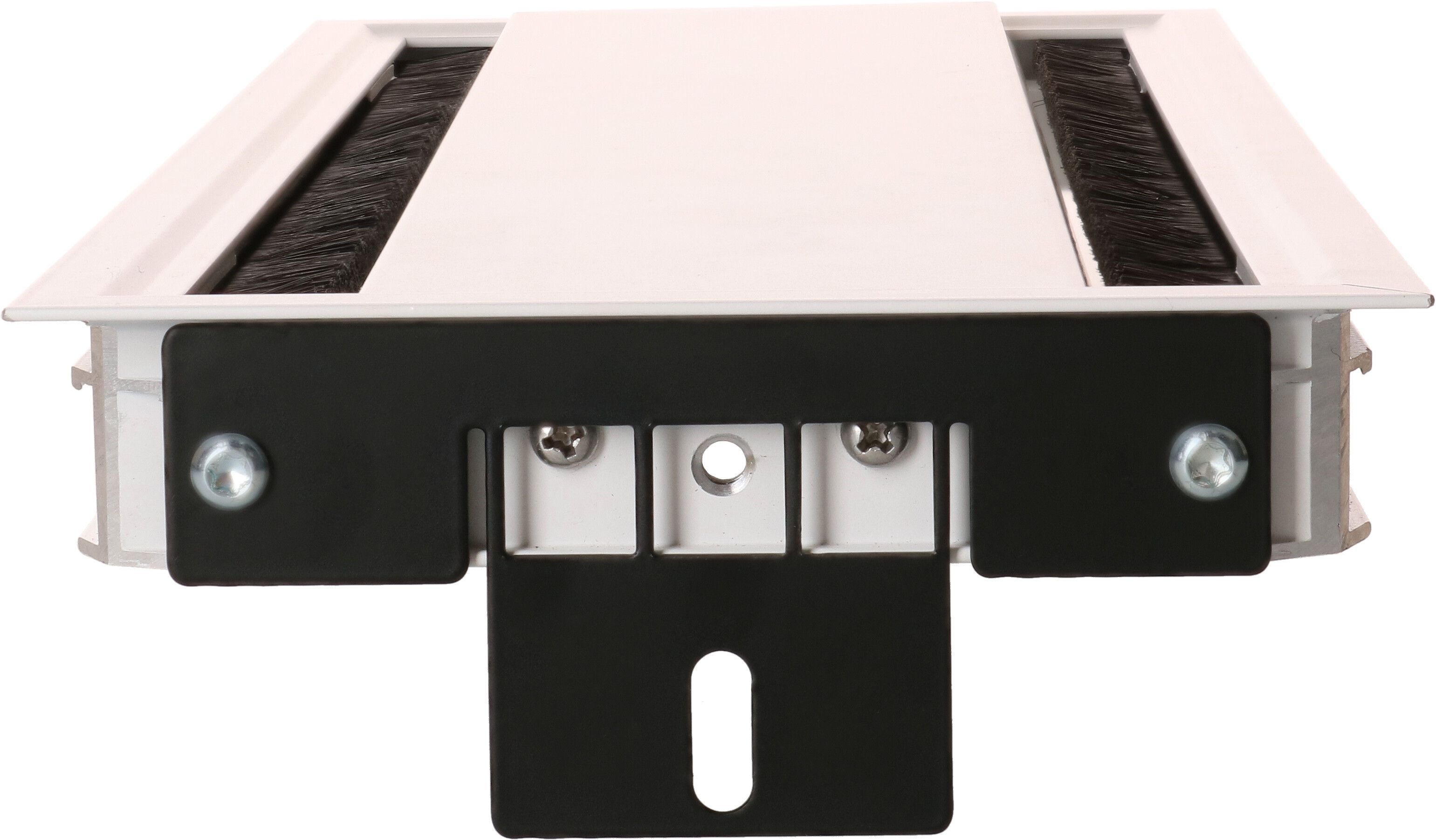 Duo plus Cover Einbaurahmen kurz weiss inkl. Befestigung