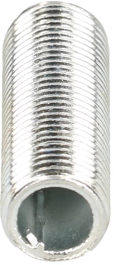 Tube fileté acier M10x1 30mm