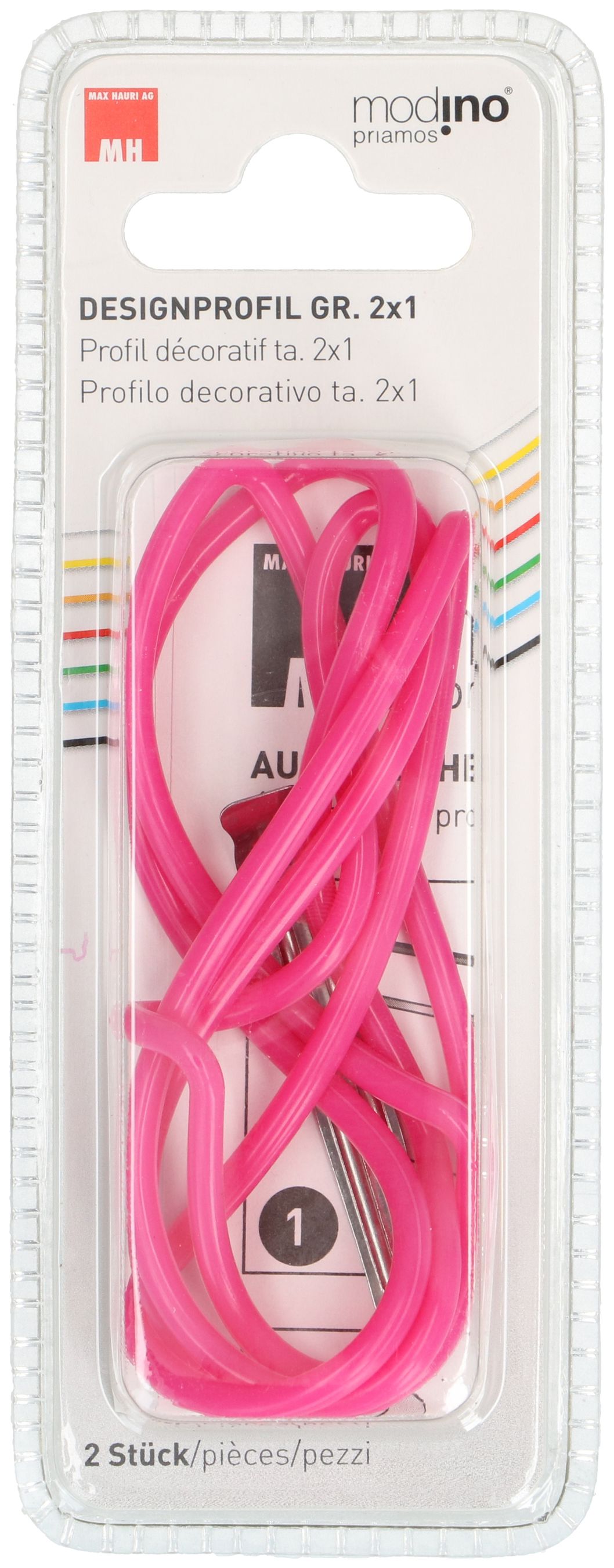 profil décoratif ta.2x1 priamos pink / 2 pièces