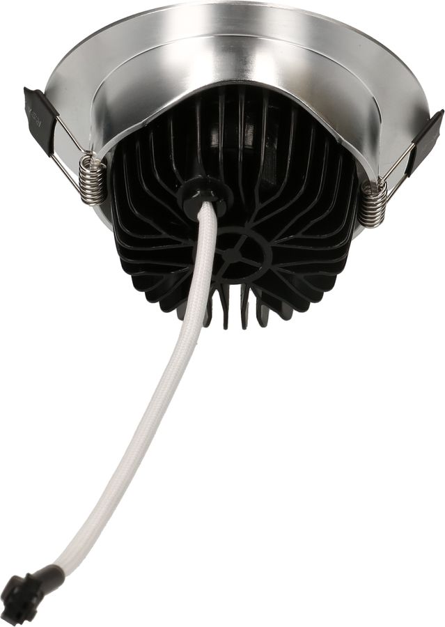 spot encastré à LED elegance alu brossé 3000K 900lm 38°