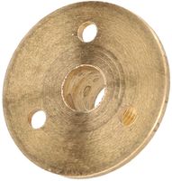 Raccord à plaque laiton mâle M10x1