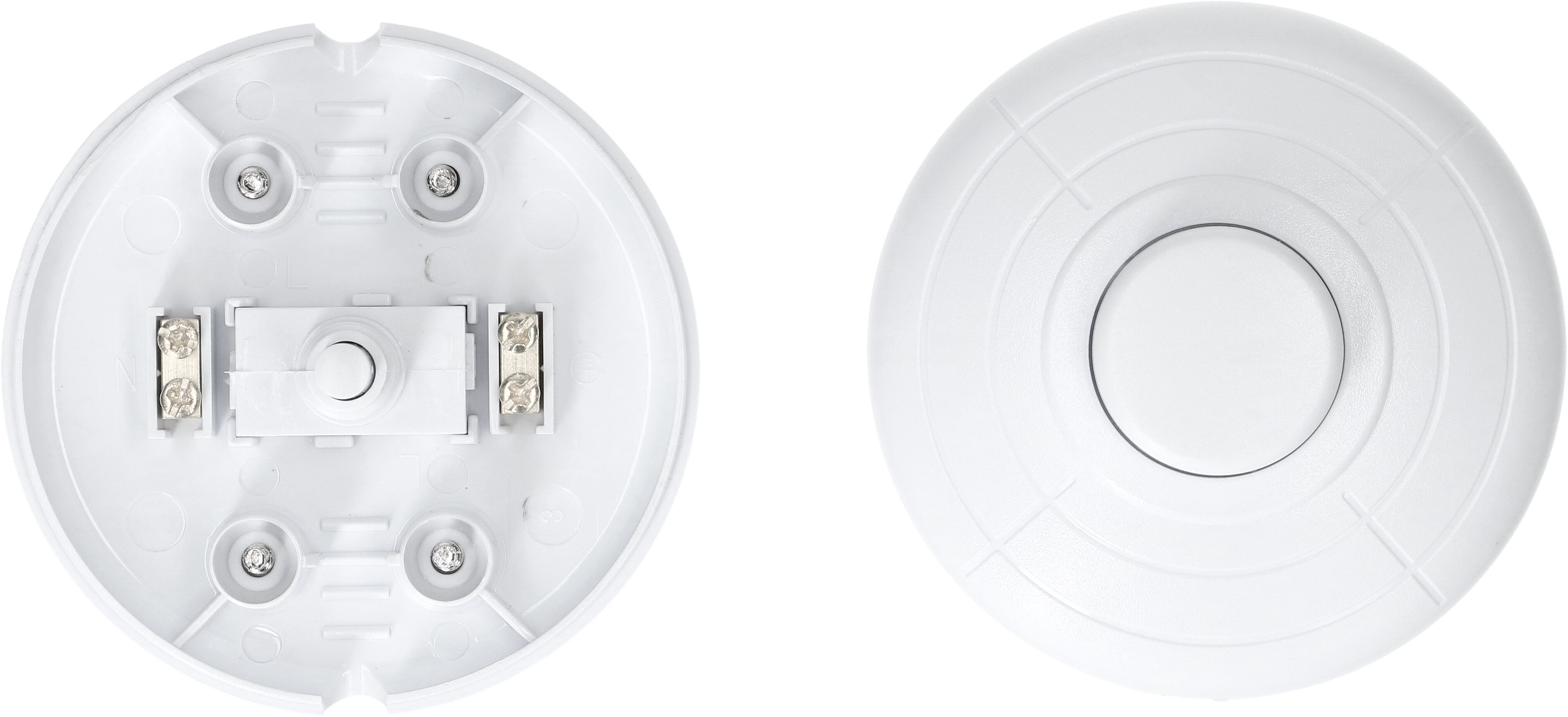 Interrupteur à pied 1pôles OFF 2(1)A blanc