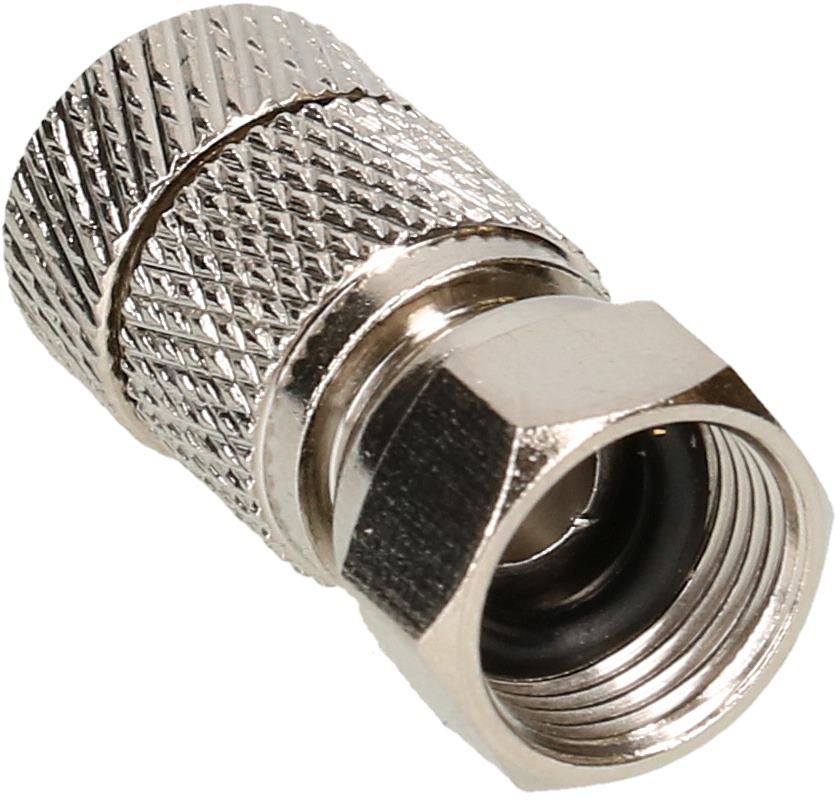 fiche F à visser D=7mm avec joint 2 pièces