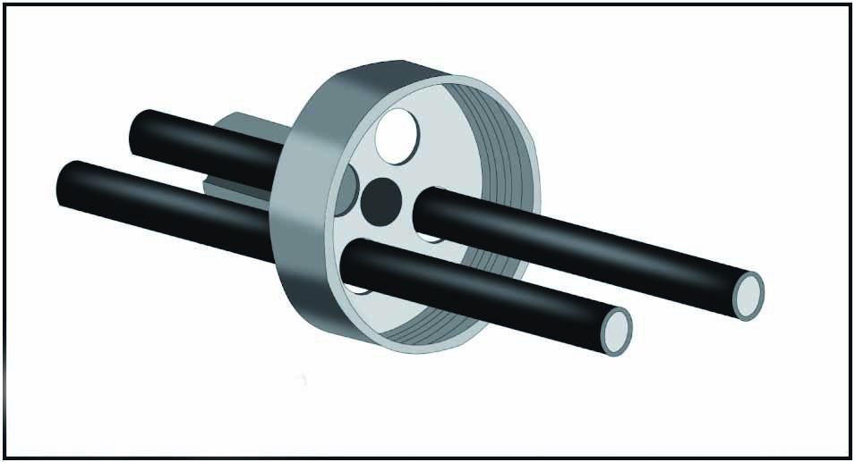 Manchon de boîte TDM 1 - 3 x 1.5 à 5 x 2.5mm² - DM 6 - 14mm