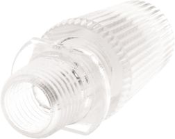 serre-câble 2xmâle M10x1 avec coiffe PC transparent