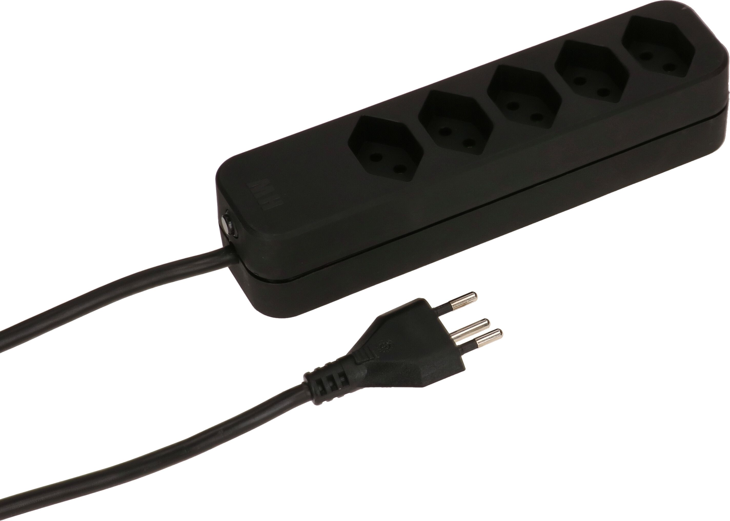 multiprise Swiss Line 5x type 13 noir aimant 5m