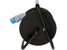 Kabelrolle 2x CEE 3-polig 1x Typ23 schwarz 30m IP44