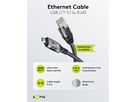 Adapterkabel USB-C auf Netzwerk RJ45 5m