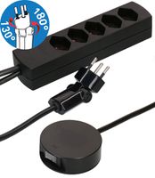 multiprise Safety Line 5x type 13 BS nr interr. ext. aimant 2m