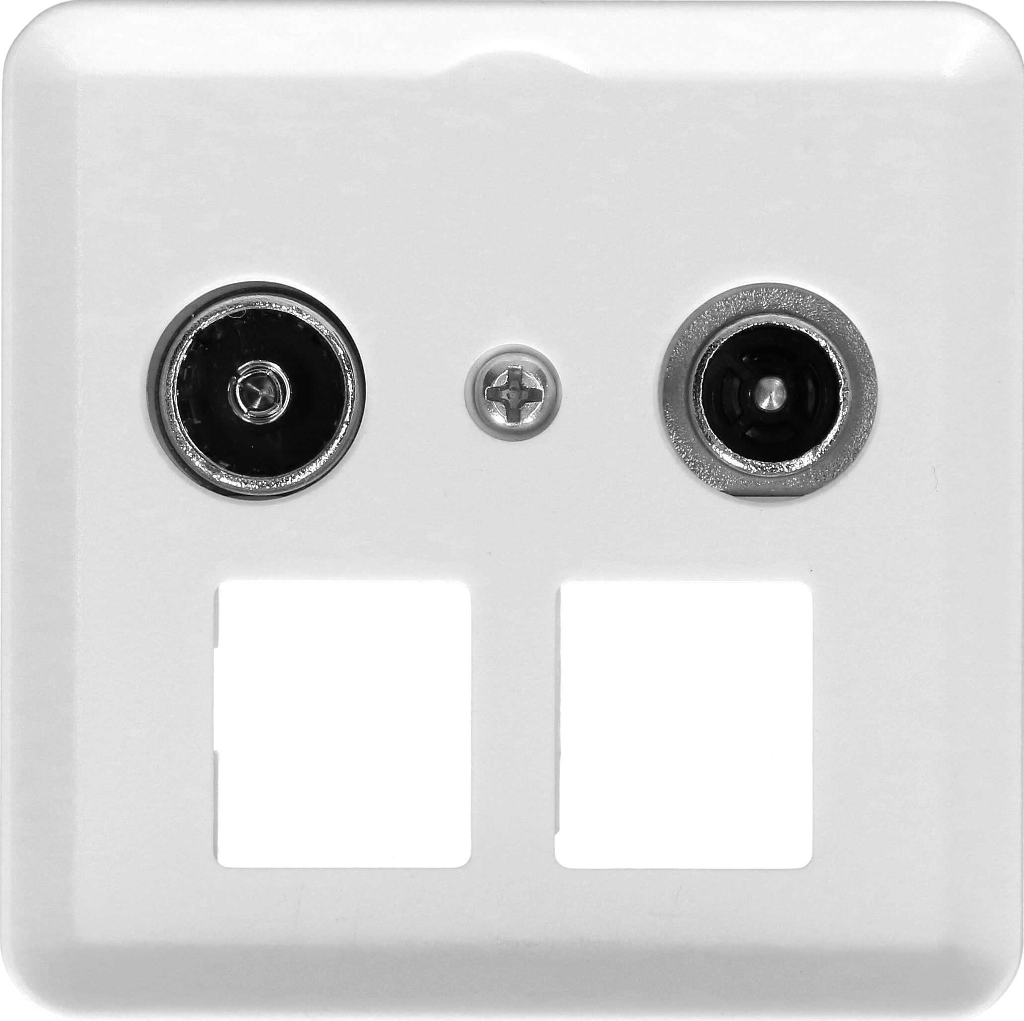 multimédia radio/TV/réseau 11dB insert +plaque front. priamos bc