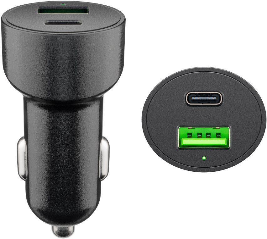 adaptateur de charge rapide USB voiture USB-C PD USB-A QC 48W nr