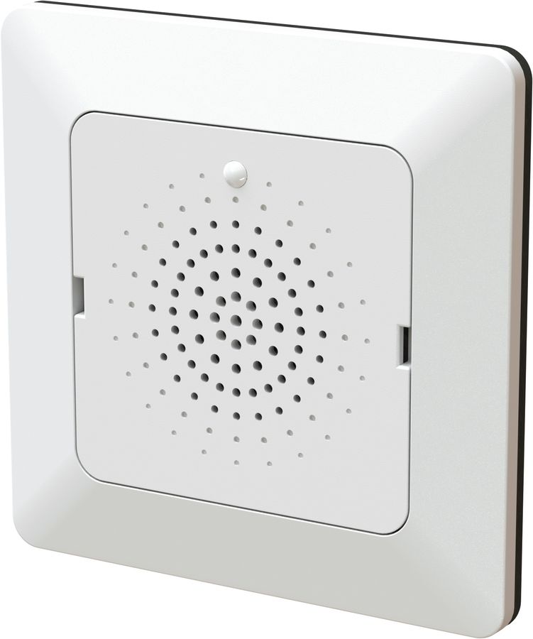 carillon de porte 230V AC ENC priamos blanc