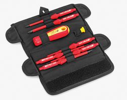 Kit de tournevis VDE à lames interchangeables 8 pièces