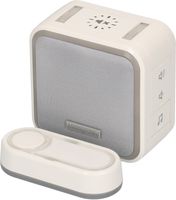 Gong-Kit drahtlos RW=150m weiss Eurostecker LED-Blitz Lichtring