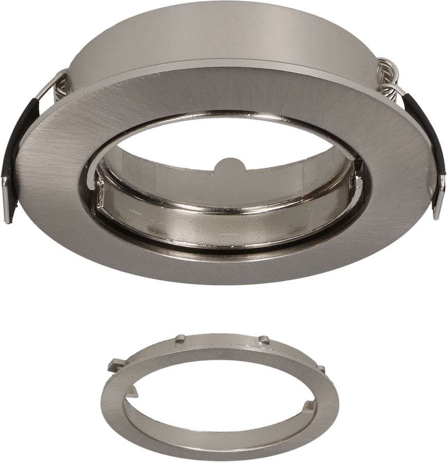 telaio di montaggio Ø68 cromo per lampade a LED con base GU10