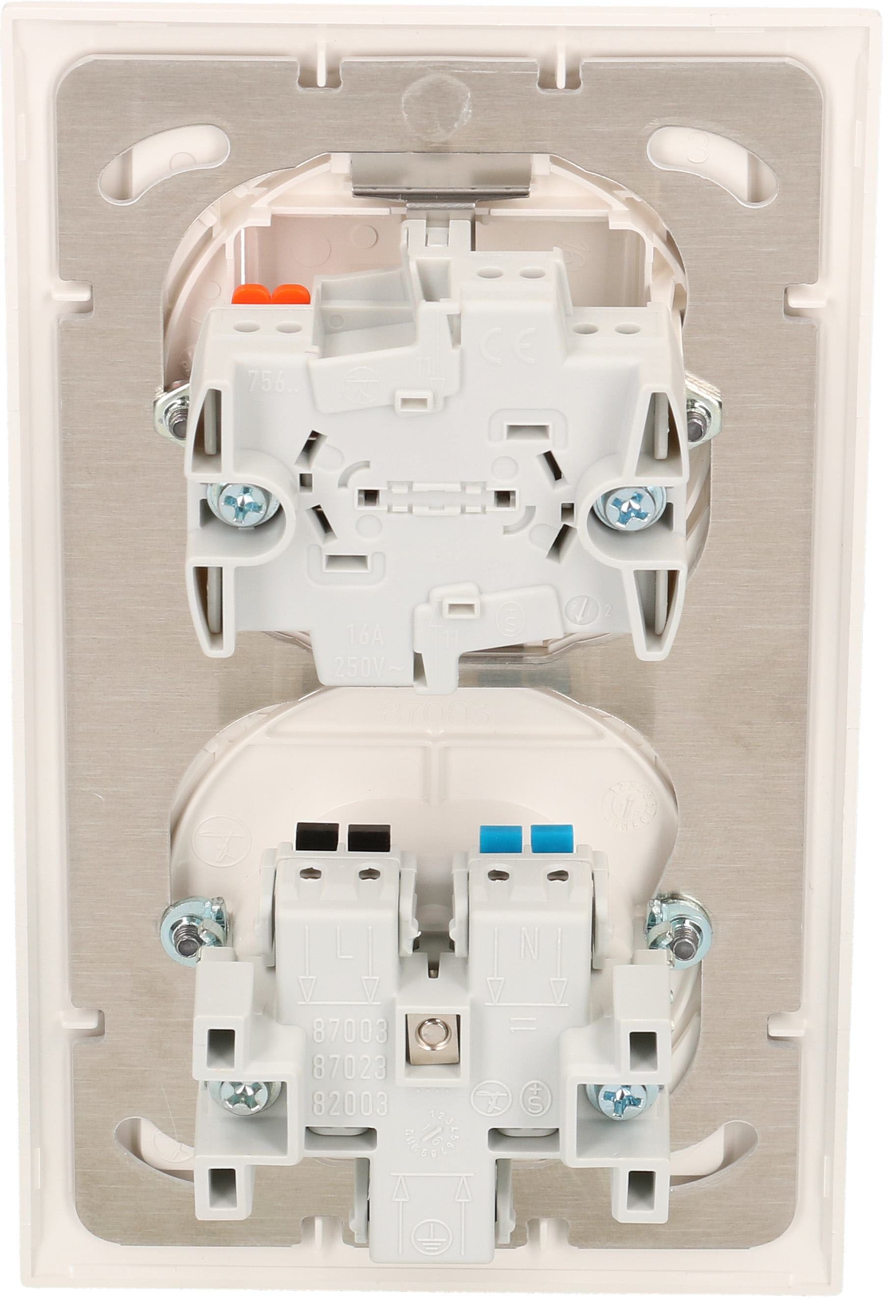 combinazione schema 3 / tipo 13 dim.2x1 INC EdizioDue bianco