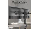 Doppel-Monitorhalterung Fix