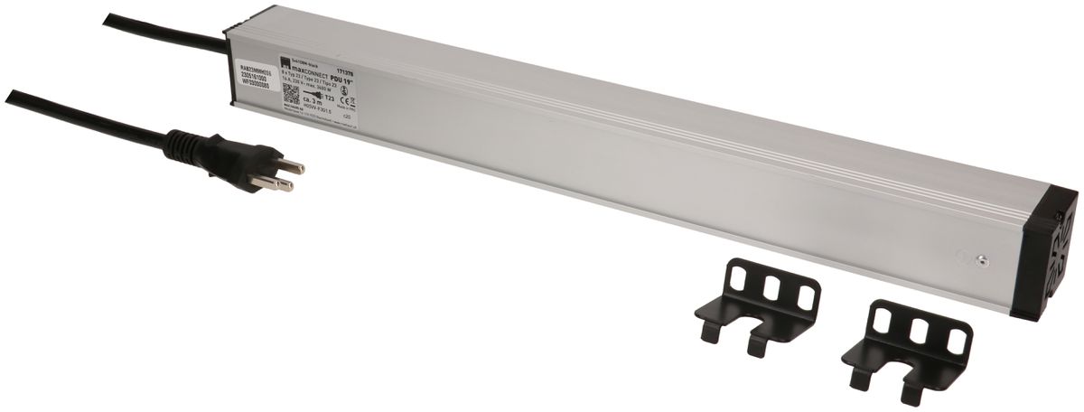 PDU 19 pouce 8x type 23 noir 1U