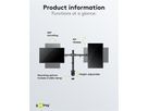Doppel-Monitorhalterung Flex