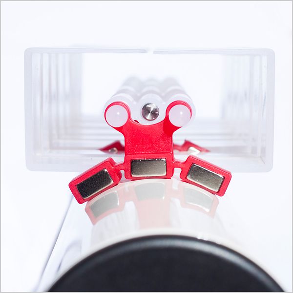 fixation par aimant centre Gecko CMX transparent