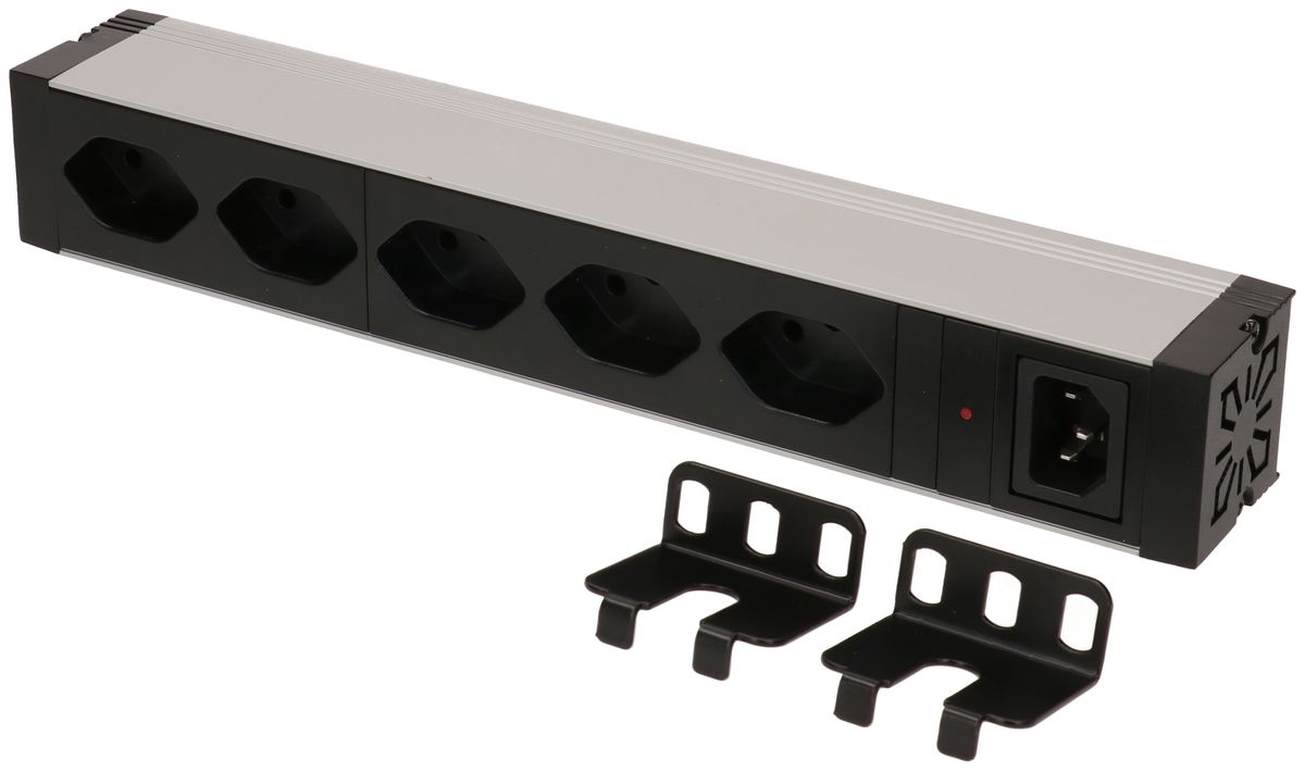 PDU 5x type 13 noir 1U