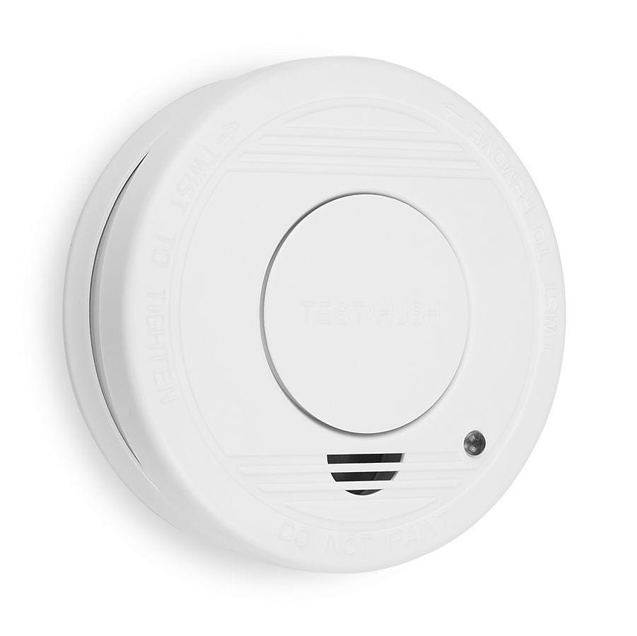 détecteur de fumée RM250 avec pile d'une durée 1 an blanc / 2 pc.