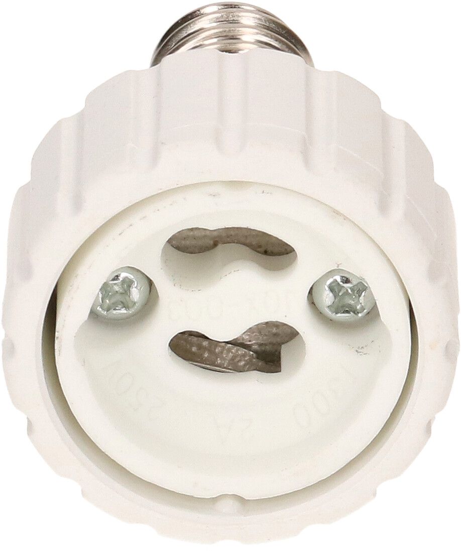 douille d'adaptateur de E14 à GU10 blanc
