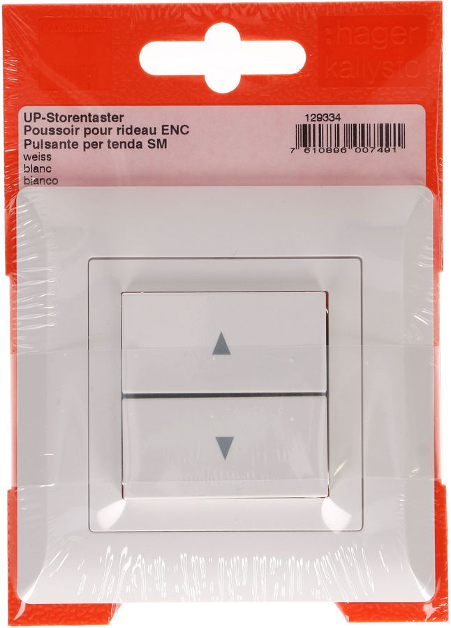 Drucktaster Storen UP Kallysto weiss