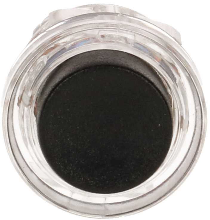 Bouton-poussoir transparent/noir