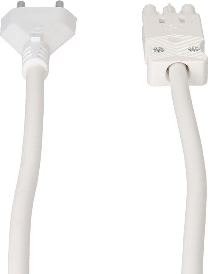 câble de raccordement TD H05VV-F3G1.5 1m blanc type 12 / AC 166