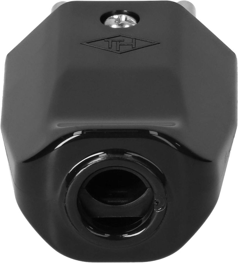 fiche TH type 12 3 pôles noir pour diamètre du câble 6.0-10.5mm