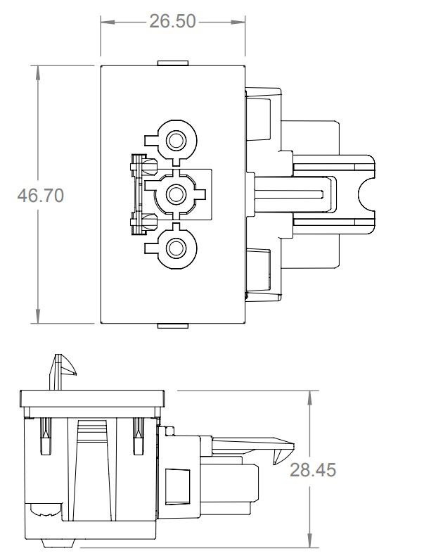 LIBERTY Qikframe raccordement GST18 noir