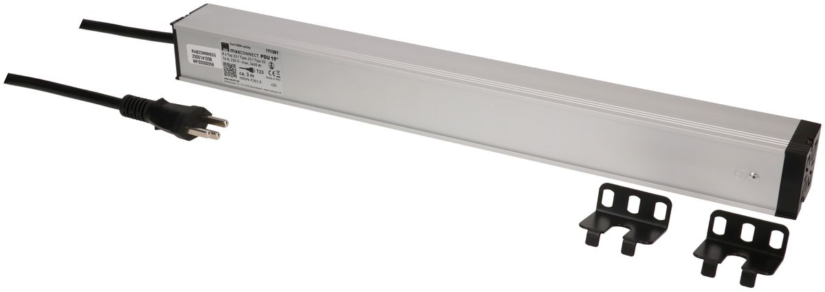 PDU 19 pouce 8x type 23 blanc 1U