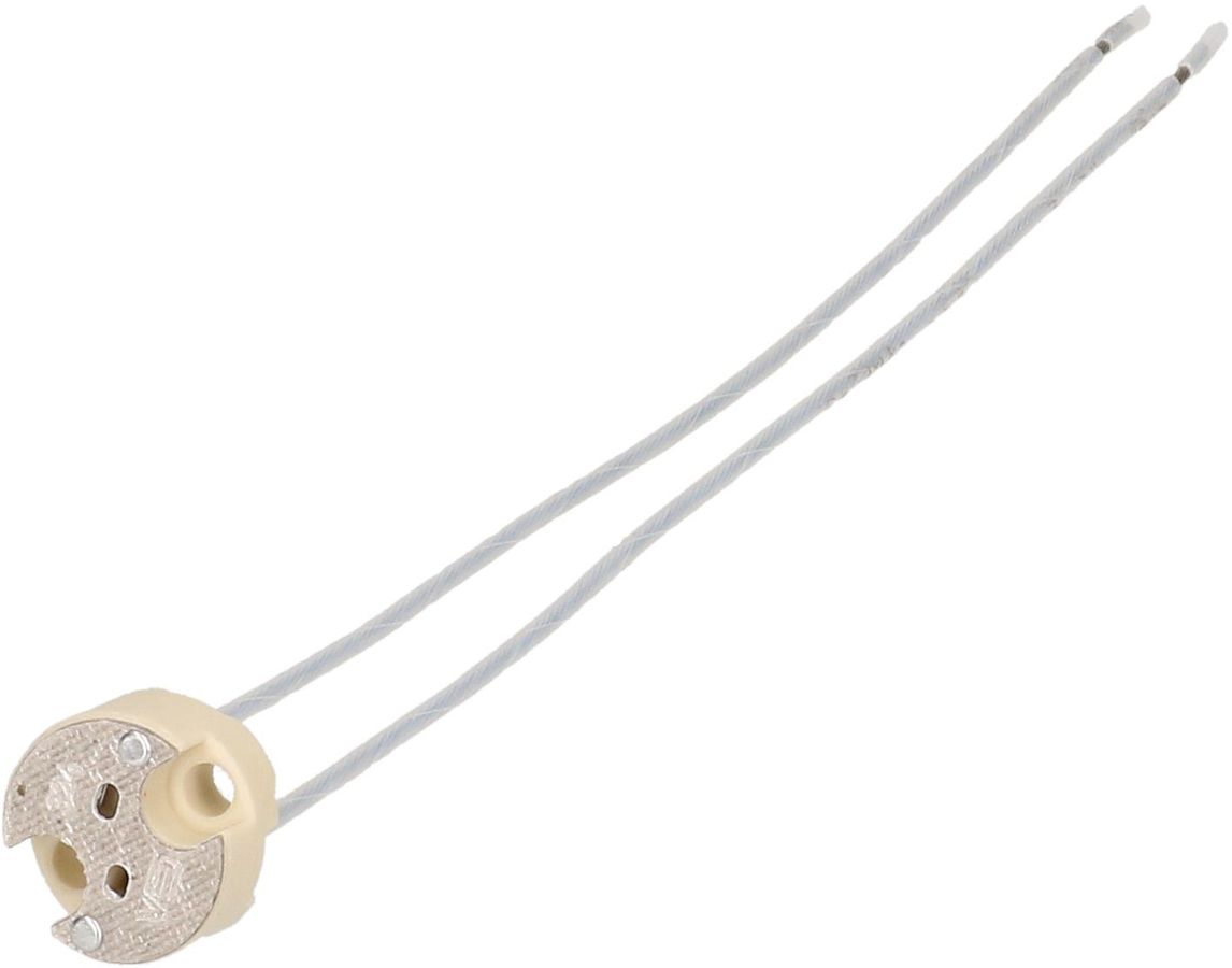 douille halogène G4/G5.3/G6.35 fil souple PTFE 140mm