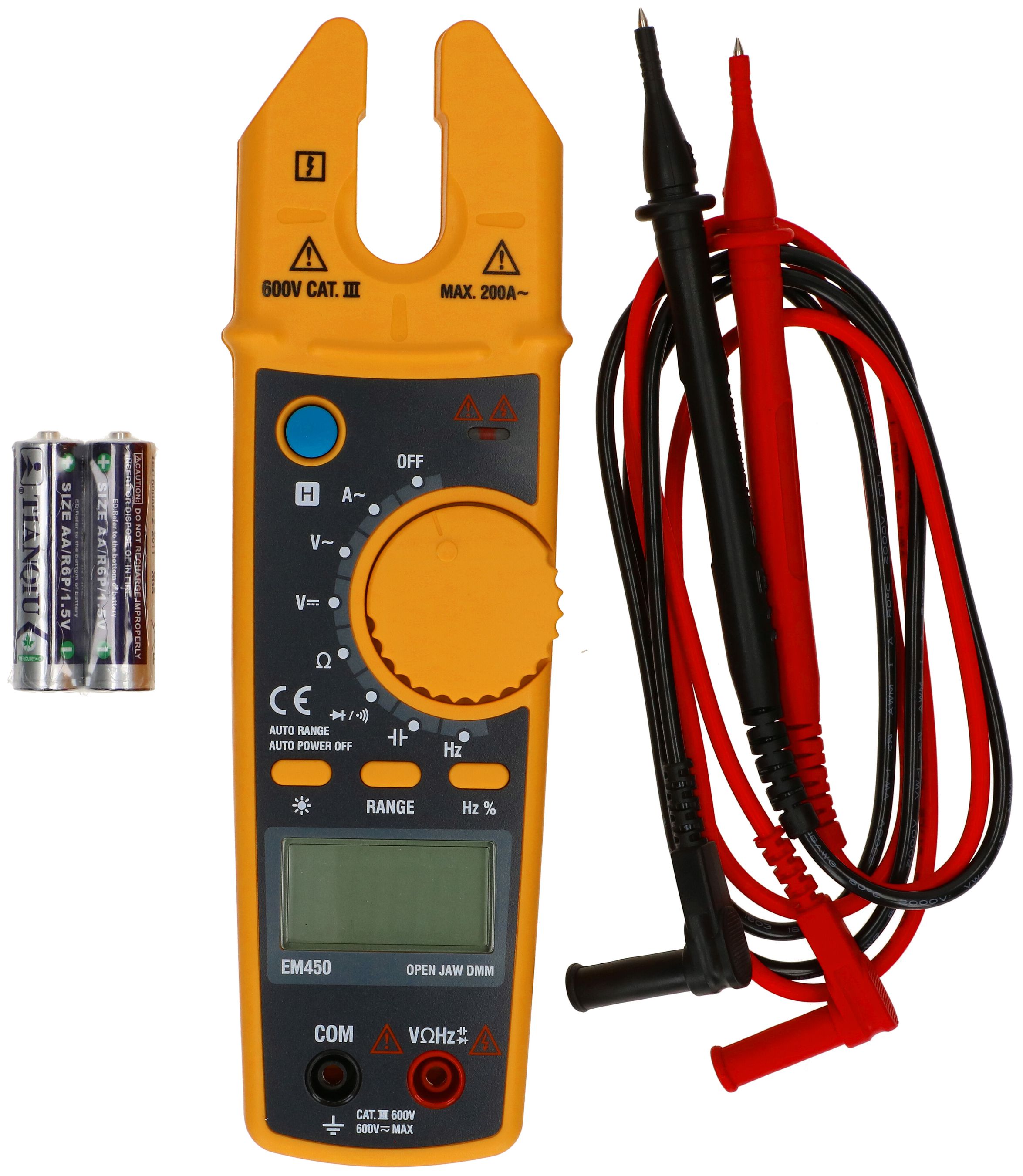 Digitales Multimeter Stromzange EM450