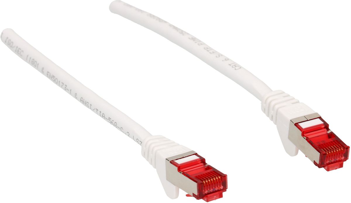 câble patch Cat. 6 S/FTP 20m blanc