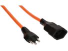 Rallonge EPR/PUR H07BQ-F3G1.5 5m orange type 23 / type 23
