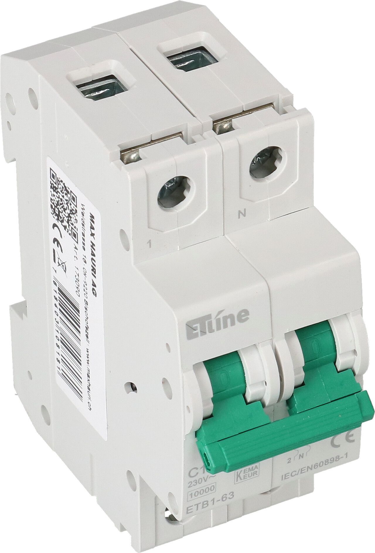 disgiuntore 1P+N C 10A 10kA