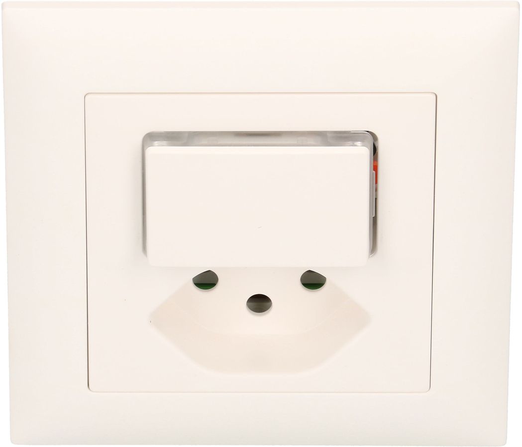 petite combiné schéma 3 illuminé bleu / type 13 ENC EdizioDue bc