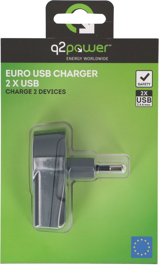 Q2 Power Euro - USB Charger