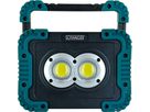projecteur de travail LED 2x 10W fonctionnement batterie nr/bl