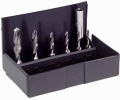 Assortiment de tarauds combinés 1 pièce de chaque M 3-4-5-6-8-10